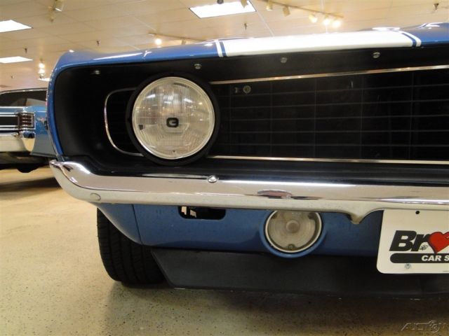 1969 Blue Chevrolet Camaro