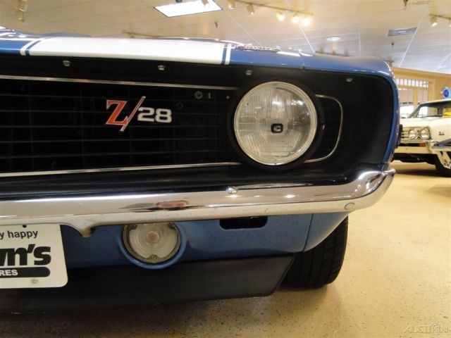 1969 Blue Chevrolet Camaro
