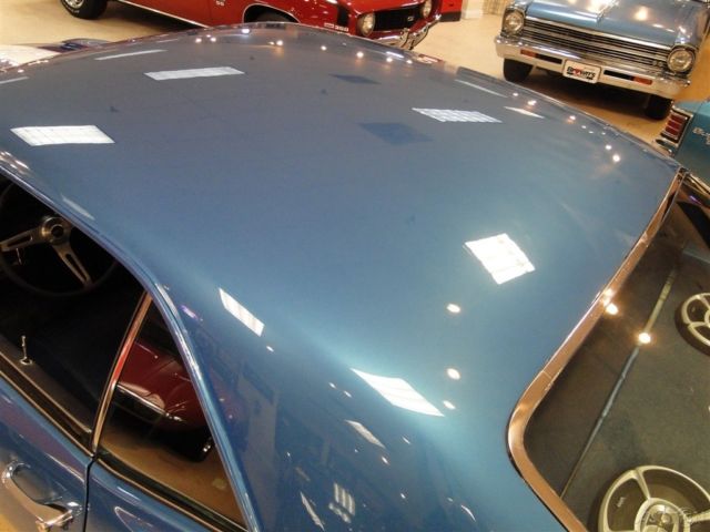 1969 Blue Chevrolet Camaro