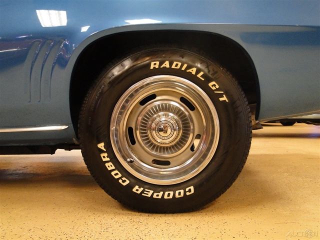1969 Blue Chevrolet Camaro