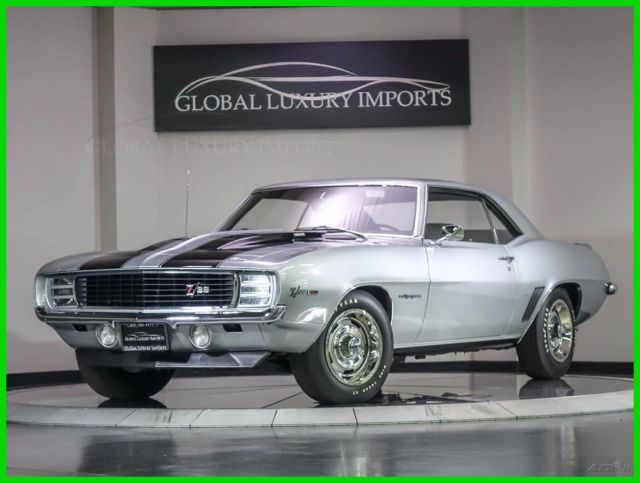 1969 Silver Chevrolet Camaro