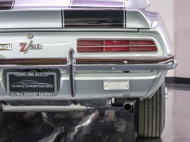 1969 Silver Chevrolet Camaro