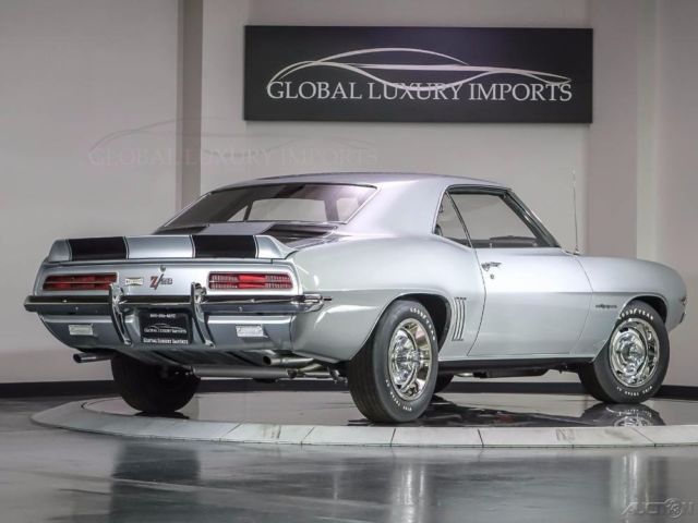 1969 Silver Chevrolet Camaro