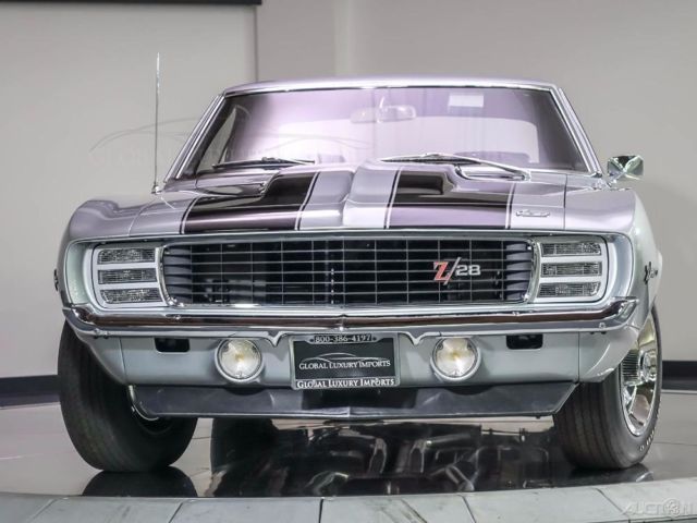 1969 Silver Chevrolet Camaro