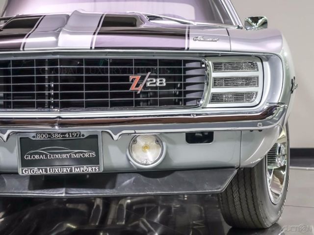 1969 Silver Chevrolet Camaro