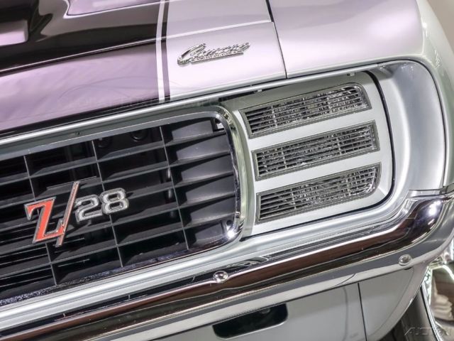 1969 Silver Chevrolet Camaro