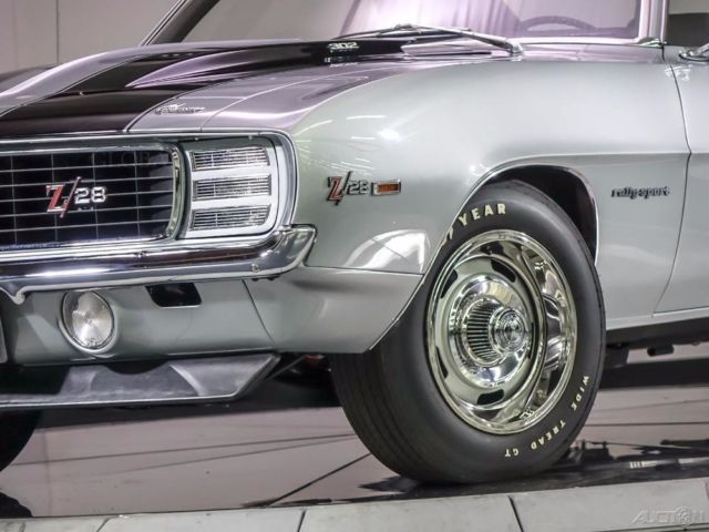1969 Silver Chevrolet Camaro