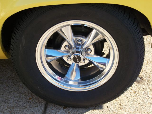 1969 Yellow Chevrolet Camaro Coupe