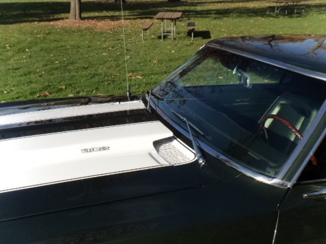 1969 Fathom Green Met. Code # 57 Chevrolet Camaro Coupe