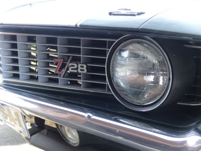 1969 Fathom Green Met. Code # 57 Chevrolet Camaro Coupe