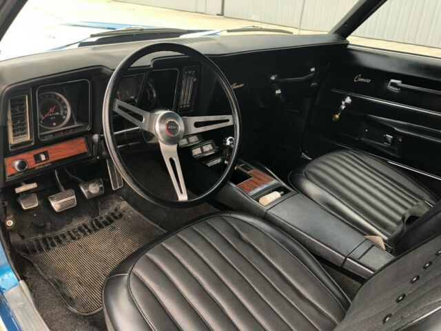 1969 Blue Chevrolet Camaro