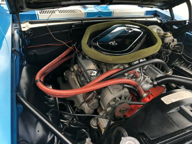 1969 Blue Chevrolet Camaro