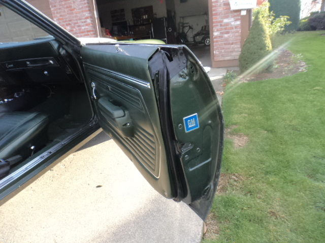 1969 Fathom Green Met. Code # 57 Chevrolet Camaro Coupe