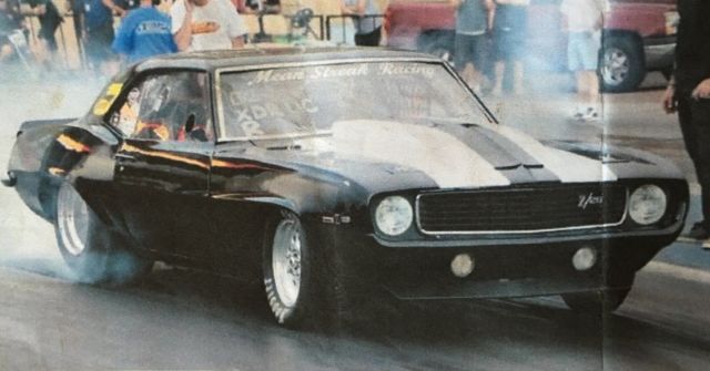 1969 Black Chevrolet Camaro steel