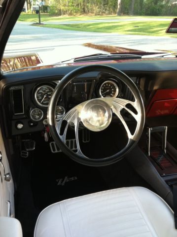 1969 Burgundy Chevrolet Camaro Coupe
