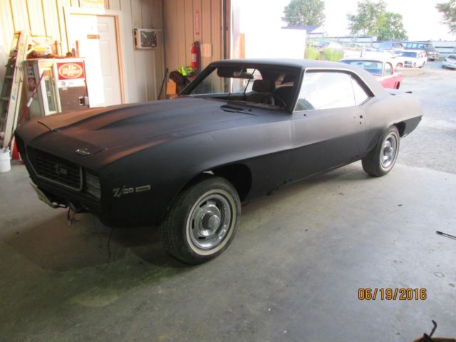1969 Green Chevrolet Camaro Coupe