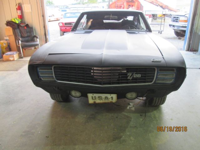 1969 Green Chevrolet Camaro Coupe