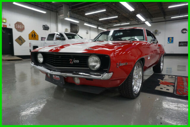 1969 Red Chevrolet Camaro