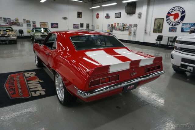 1969 Red Chevrolet Camaro