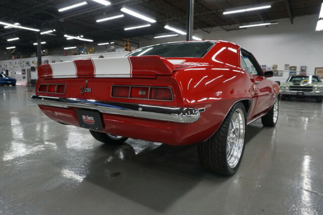 1969 Red Chevrolet Camaro