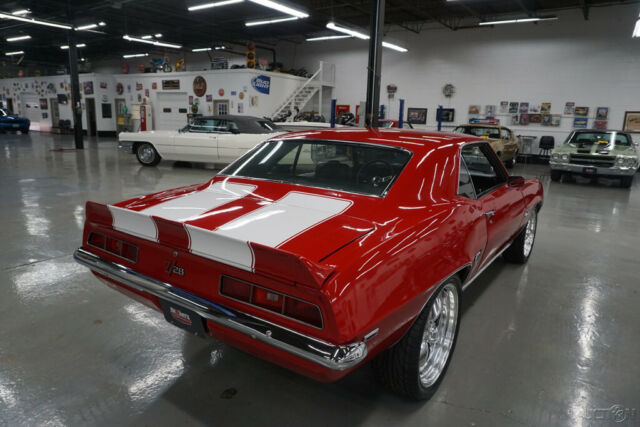 1969 Red Chevrolet Camaro