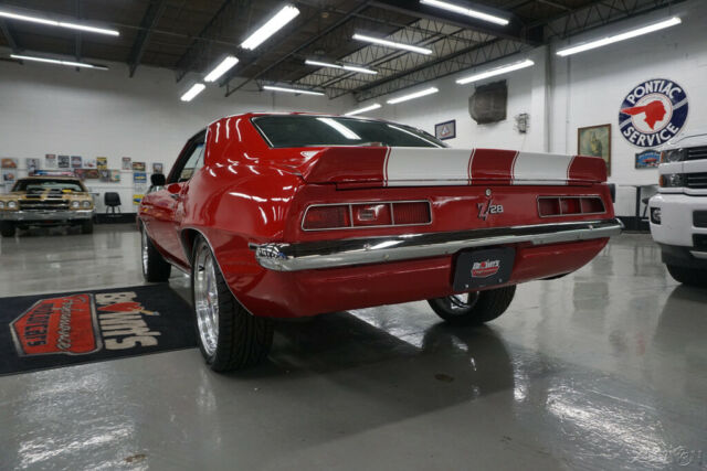 1969 Red Chevrolet Camaro