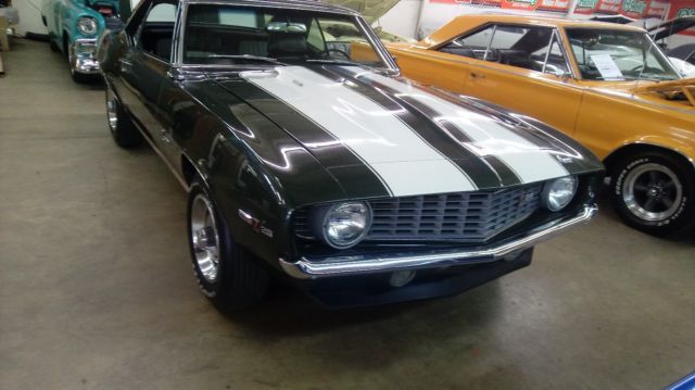1969 Green Chevrolet Camaro Coupe