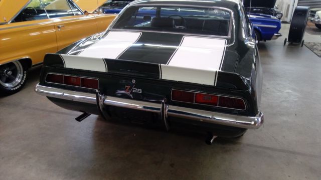 1969 Green Chevrolet Camaro Coupe