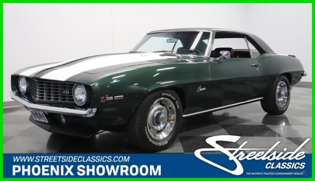 1969 Blue Chevrolet Camaro