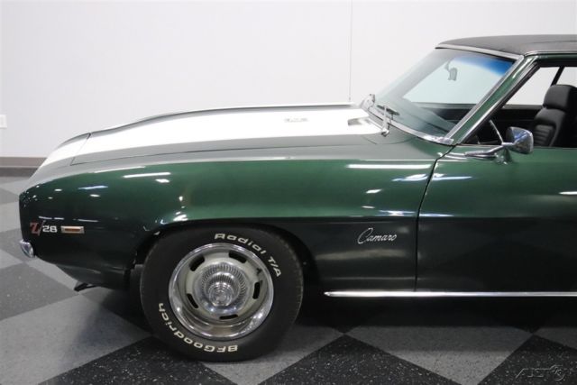 1969 Blue Chevrolet Camaro