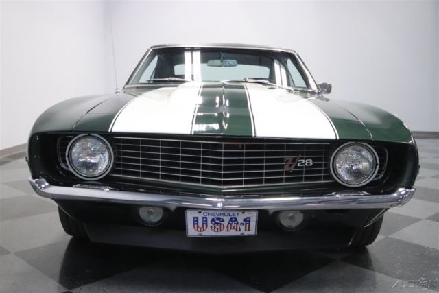 1969 Blue Chevrolet Camaro