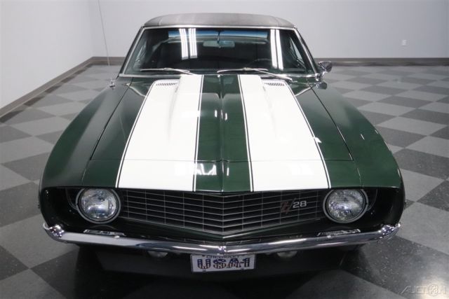 1969 Blue Chevrolet Camaro