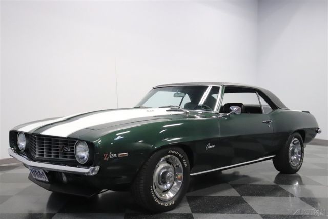 1969 Blue Chevrolet Camaro