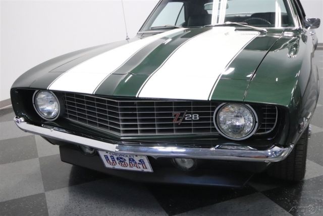 1969 Blue Chevrolet Camaro
