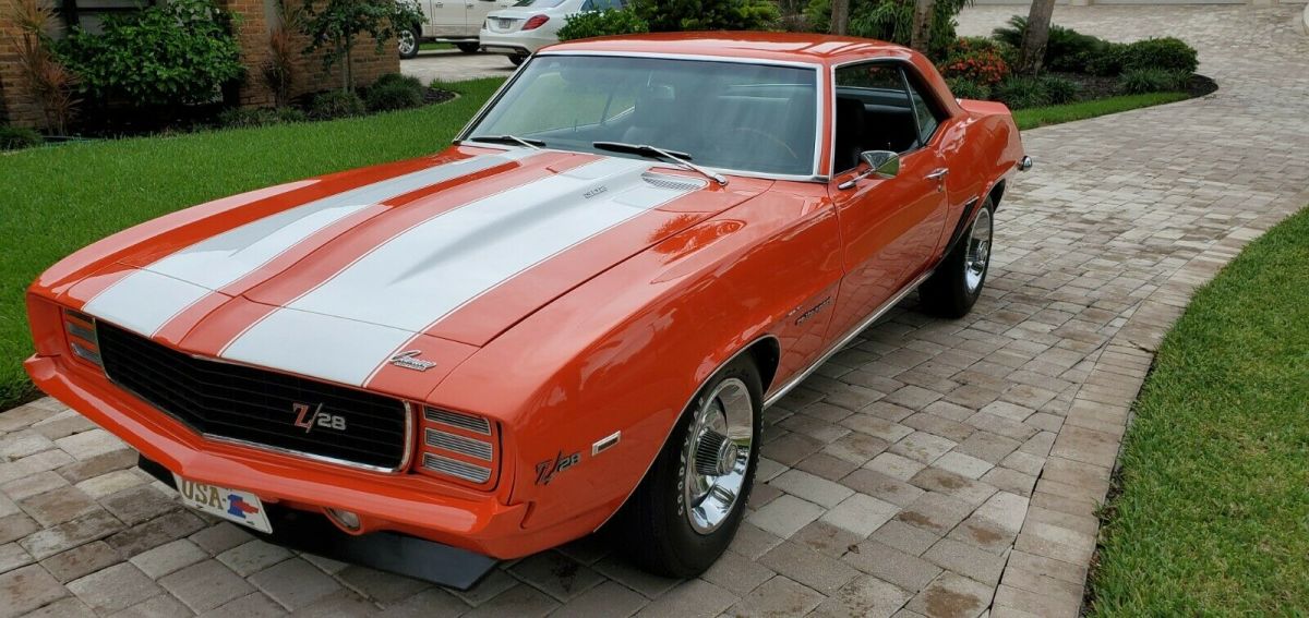 1969 Hugger Orange Chevrolet Camaro Coupe