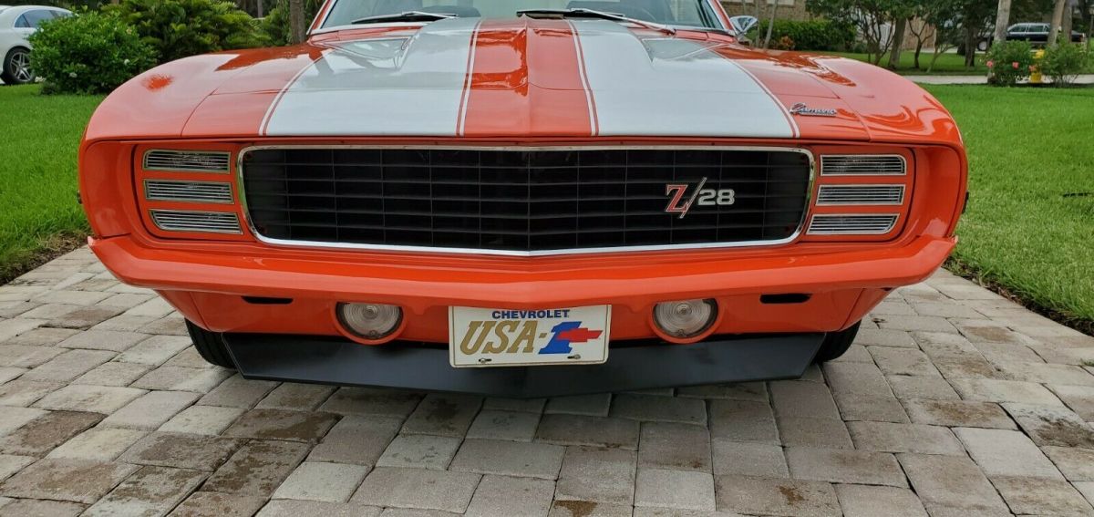1969 Hugger Orange Chevrolet Camaro Coupe