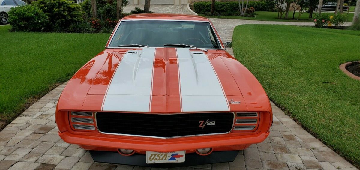 1969 Hugger Orange Chevrolet Camaro Coupe
