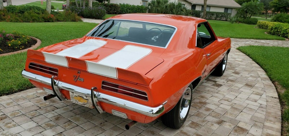 1969 Hugger Orange Chevrolet Camaro Coupe