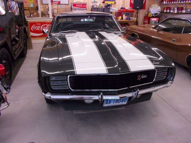 1969 Green Chevrolet Camaro