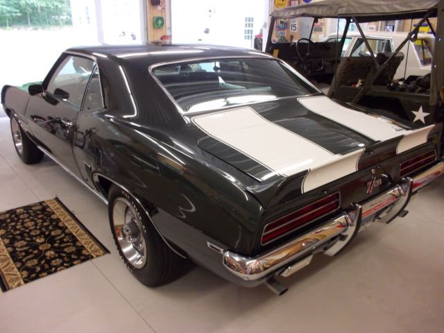 1969 Green Chevrolet Camaro