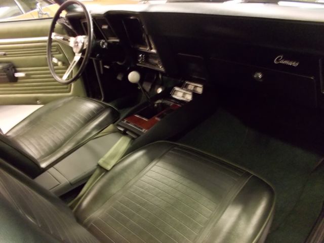 1969 Green Chevrolet Camaro
