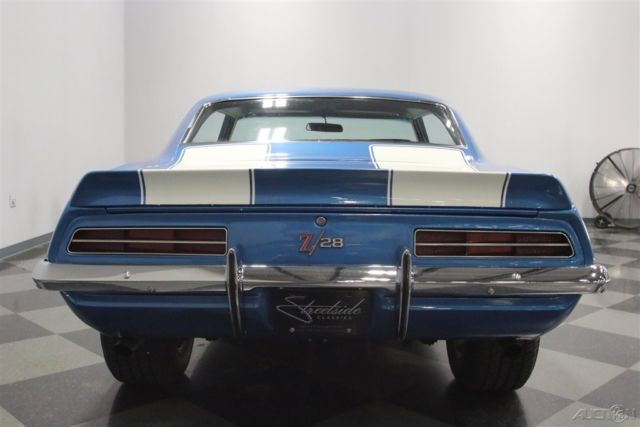 1969 Blue Chevrolet Camaro