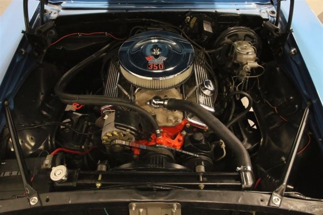 1969 Blue Chevrolet Camaro