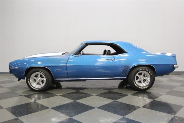 1969 Blue Chevrolet Camaro