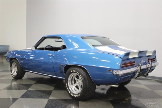 1969 Blue Chevrolet Camaro