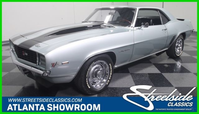 1969 Silver Chevrolet Camaro