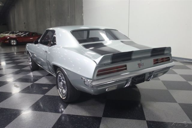 1969 Silver Chevrolet Camaro