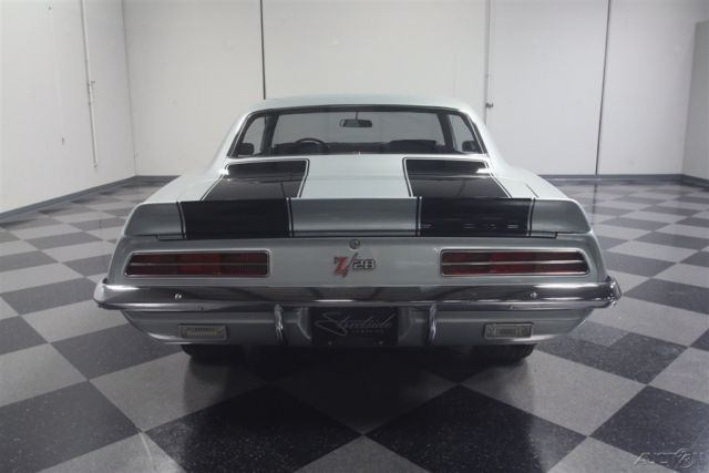 1969 Silver Chevrolet Camaro