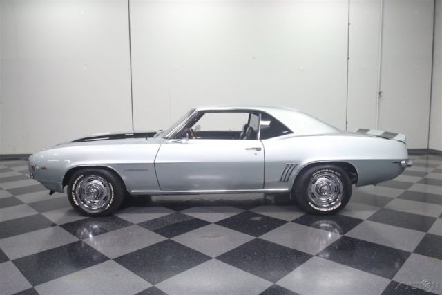 1969 Silver Chevrolet Camaro