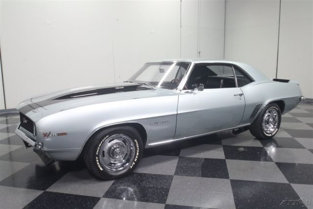 1969 Silver Chevrolet Camaro